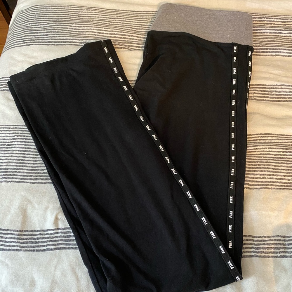 PINK VS medium yoga pants